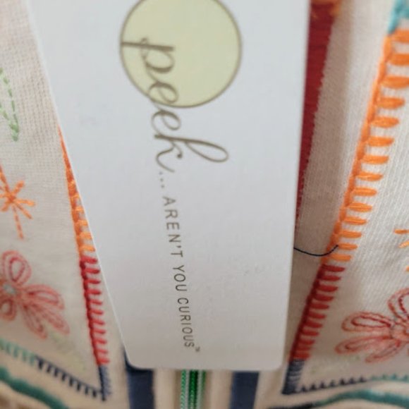 Peek Arent you curious size 10 girls embroidered hoodie - Picture 7 of 8